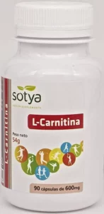SOTYA L-Carnitina 90 cápsulas 600mg