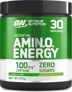 Pre workout optimum Amino energy