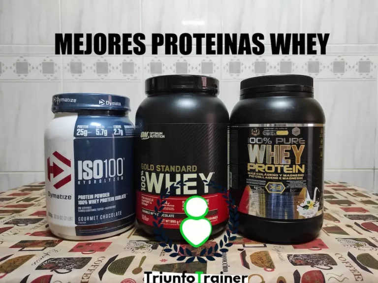 Mejores proteínas whey [Comparativa y opiniones]
