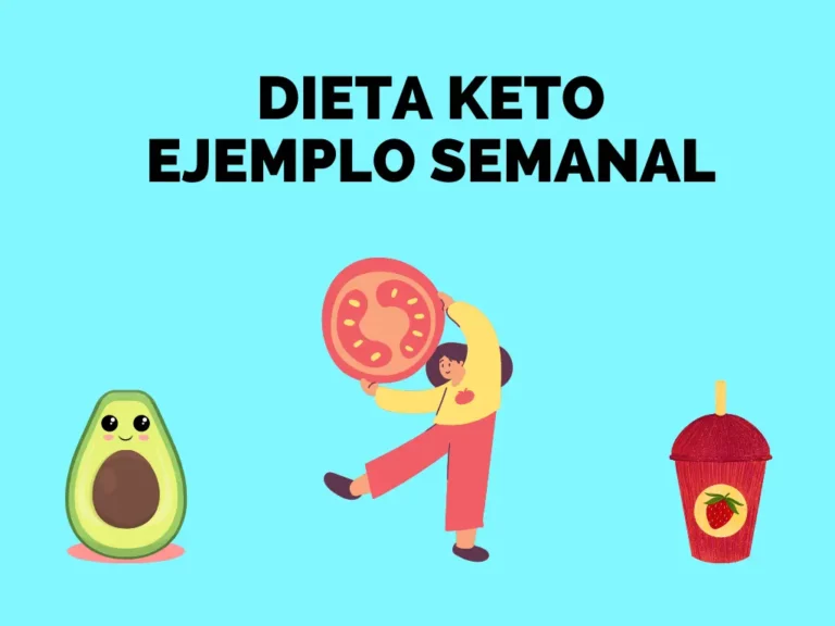 Dieta keto gratis [ejemplo de menú semanal pdf]