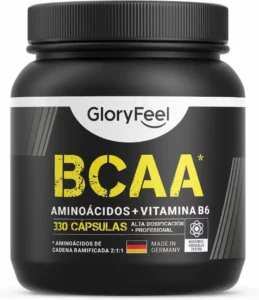 BCAA con vitamina B6 de Gloryfeel