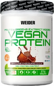 Mejor proteina vegana weider