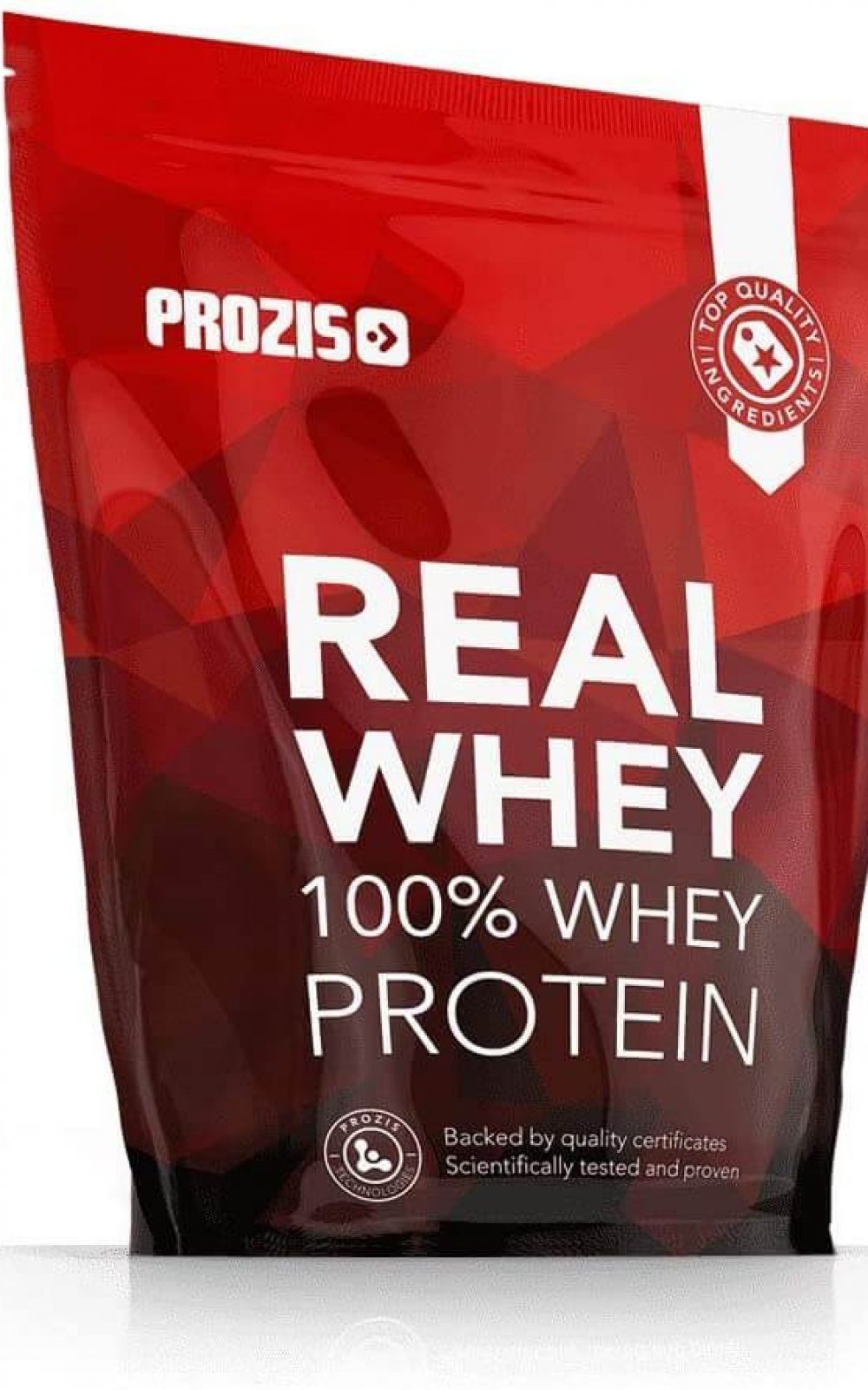 Prozis 100% Real Whey Protein, Suplemento Puro en Polvo con un Perfil Completo de Aminoácidos y Rico en BCAA