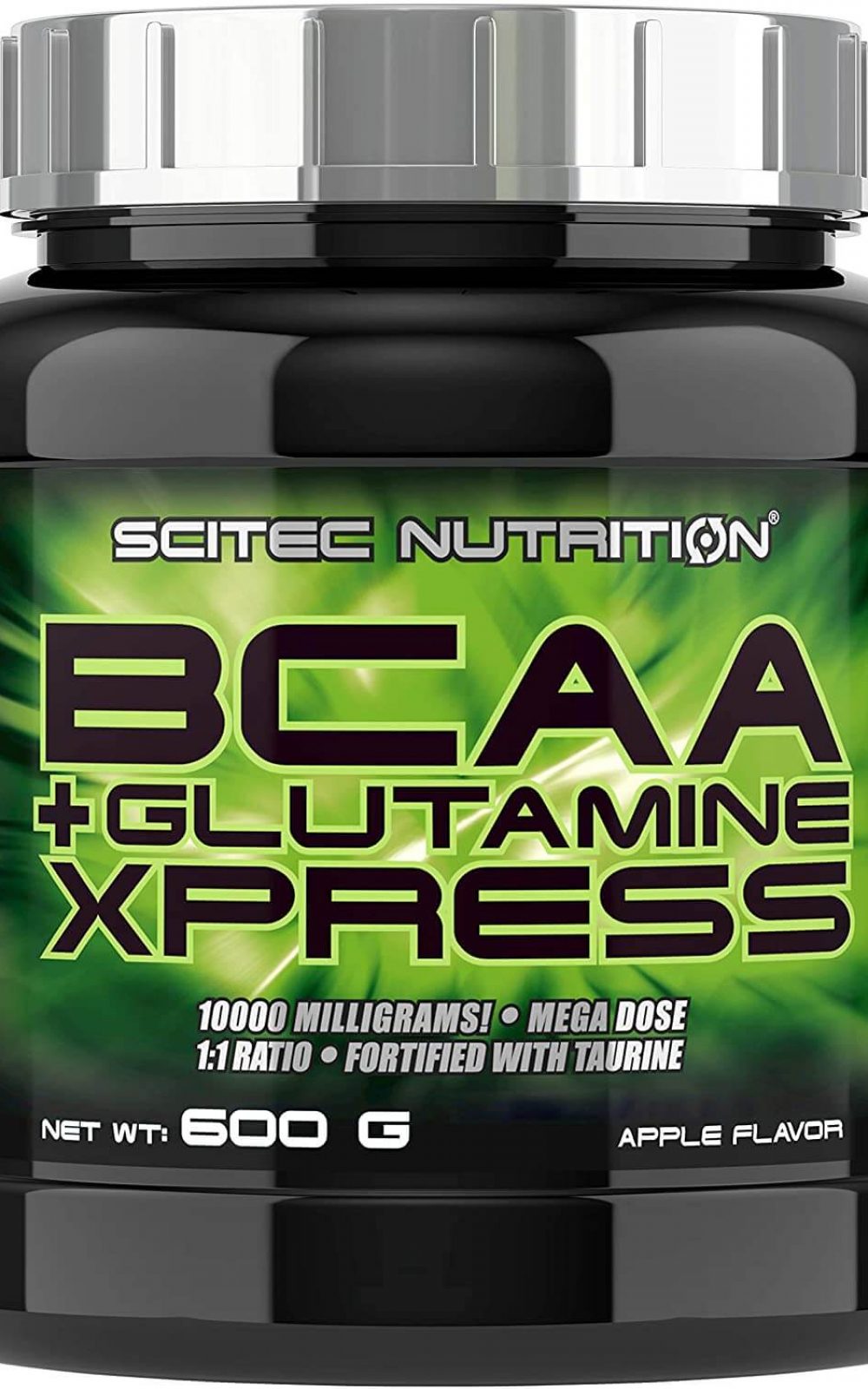 Scitec Nutrition BCAA + Glutamine Xpress Sabor Manzana - 600 gr