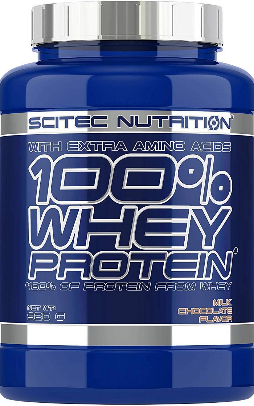 Scitec Nutrition Whey Protein Proteína, Chocolate con Leche - 920 g
